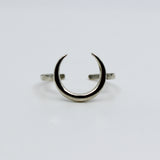 Moon Me // Crescent Ring, Vermeil or 925 Sterling Silver, Gifts for Her, Boho Jewelry // BH-R016