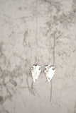 Straight as an Arrow // Arrowhead Threader Earrings, Gold or Silver, Bohemian // BH-E007