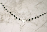 Link Up // Hamsa Hand Rosary Bracelet, Gold Fill Sterling Silver, Boho Jewelry // BH-B012