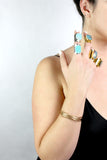 Stand Tall // Turquoise Statement Ring, Gold or Silver, Boho Jewelry, Modern Bohemian // BH-R007