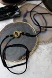 Cuff Me // Gold Vermeil Evil Eye Suede Bracelet, Wrap Boho Bracelet, Everyday Jewelry // BH-B013-G