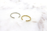 Wrap it Up // Simple Band Ring, Vermeil or Silver, Stacking Ring, Boho Ring // BH-R012