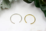 Wrap it Up // Simple Band Ring, Vermeil or Silver, Stacking Ring, Boho Ring // BH-R012