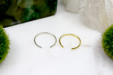 Wrap it Up // Simple Band Ring, Vermeil or Silver, Stacking Ring, Boho Ring // BH-R012