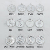 Heroine // Zodiac Necklace, Zodiac Medallion, Horoscope, Constellation // BH-N035